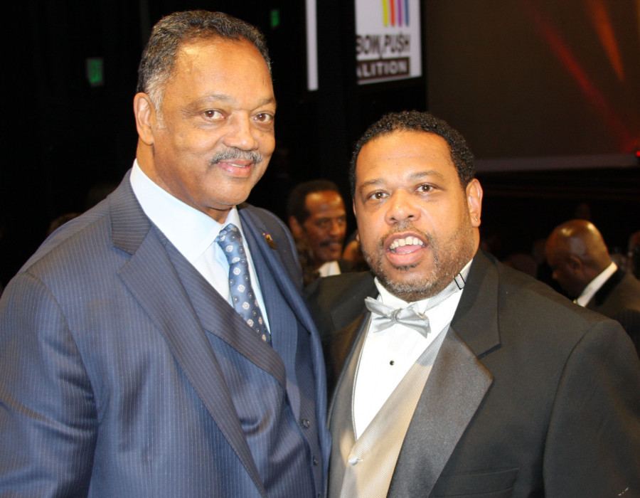 Scott and Reverend Jesse Jackson